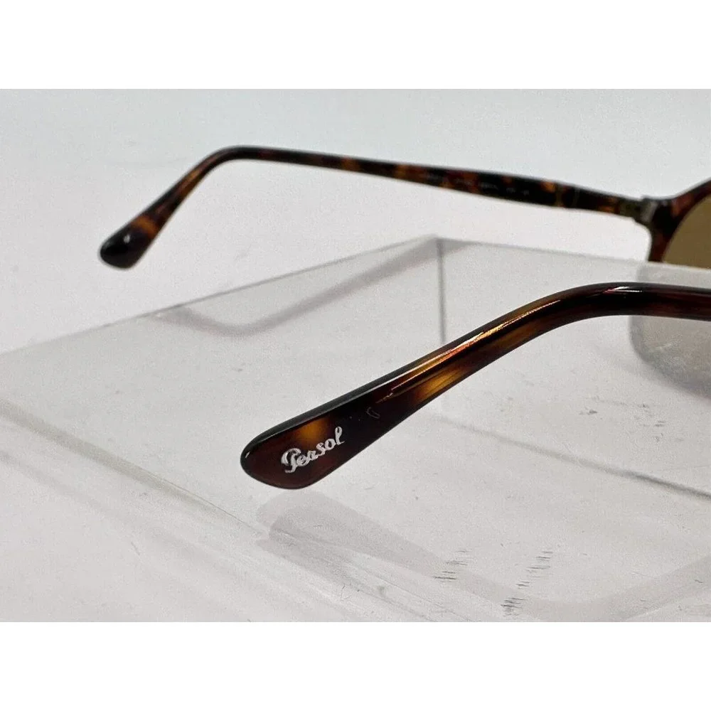 PERSOL PO3223S 24 53 Havana Square Men's 59 mm Sunglasses (AB)